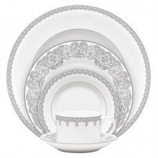 Waterford Lismore Lace Bone China 5 Piece Place Setting, Service for 1 WG4693